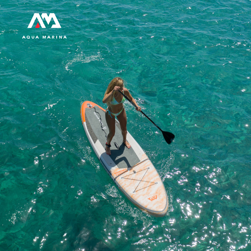 AQUA MARINA MAGMA 2022 New Surf Board EVA Non-slip Lightweight 340cm SUP Inflatable Board Water Sports With Safety Rope BT-21MAP · v5